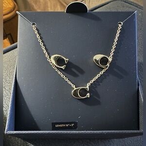 Coach Jewelry | Nwt Coach Jewelry Set | Color: Gold |